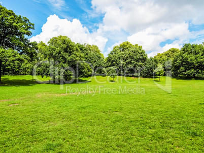 Kensington gardens, London HDR