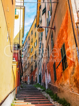 Genoa old town HDR