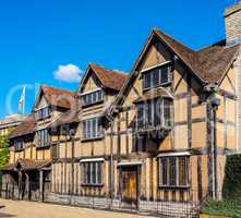 Shakespeare birthplace in Stratford upon Avon HDR