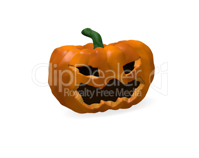 Halloween pumpkin, 3d render