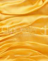 Golden fabric background