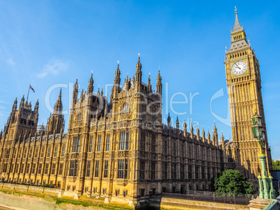 Houses of Parliament in London HDR