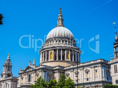 St Paul Cathedral in London HDR