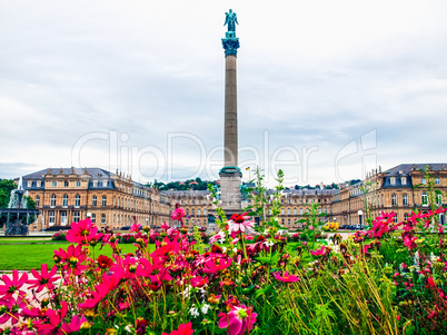 Schlossplatz (Castle square) Stuttgart HDR