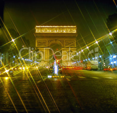 L'Arc de Triomphe, Paris