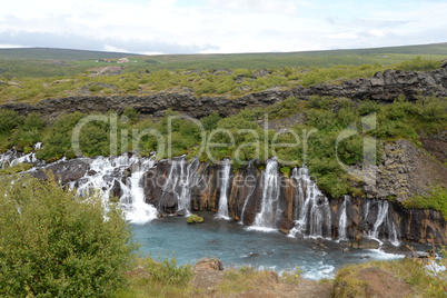 Hraunfossar, Island