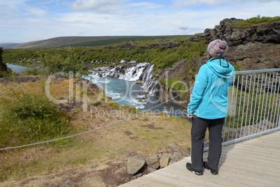 Hraunfossar, Island