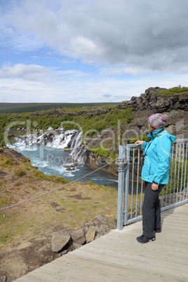 Hraunfossar, Island