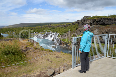 Hraunfossar, Island