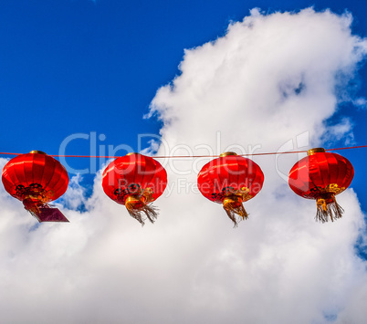 Chinese lantern HDR