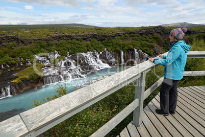 Hraunfossar, Island