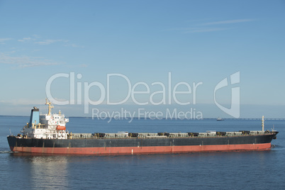 Tanker auf der Ostsee vor der Insel Fünen