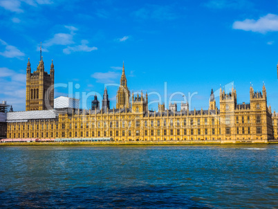 Houses of Parliament in London HDR