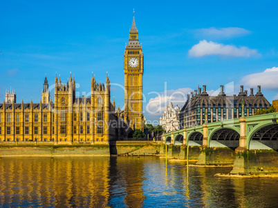 Houses of Parliament in London HDR