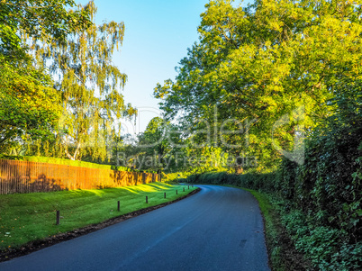 Country road HDR