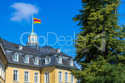 flag on castle