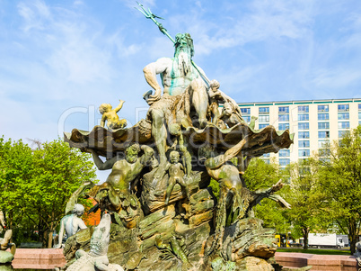 Neptunbrunnen HDR