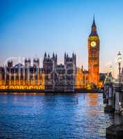 Houses of Parliament in London HDR