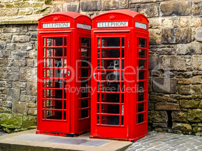 London telephone box HDR