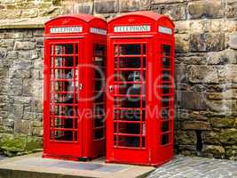 London telephone box HDR