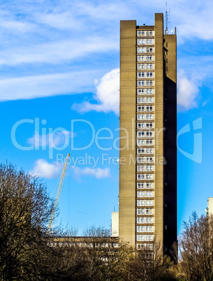 Trellick Tower London HDR