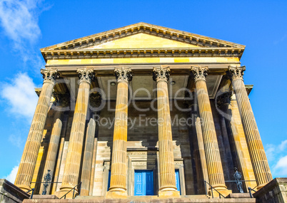 Wellington church, Glasgow HDR