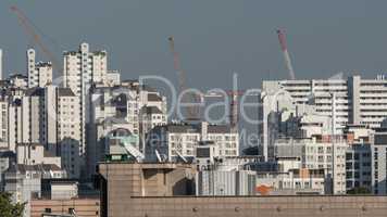 High-rise apartment blocks in Seoul, South Korea