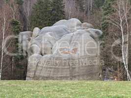 Interesting rock formation  - Elephant Rocks