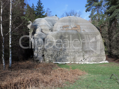 Natural landmark - White Elephant Rocks
