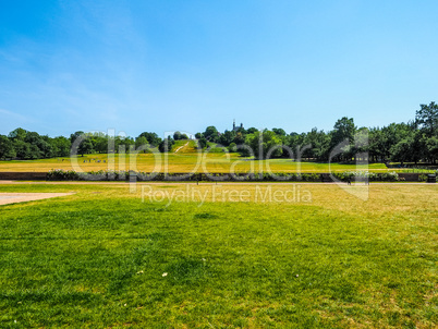 Royal Observatory hill in London HDR