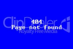 Page not found 404 error