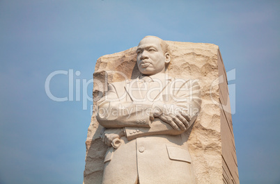 Martin Luther King, Jr memorial monument in Washington, DC