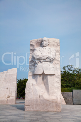 Martin Luther King, Jr memorial monument in Washington, DC