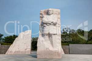 Martin Luther King, Jr memorial monument in Washington, DC