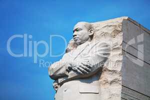 Martin Luther King, Jr memorial monument in Washington, DC