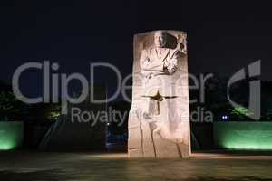 Martin Luther King, Jr memorial monument in Washington, DC