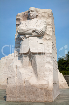 Martin Luther King, Jr memorial monument in Washington, DC