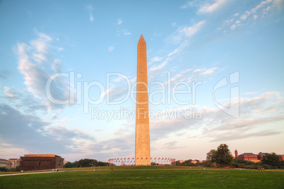 Washington Memorial monument in Washington, DC
