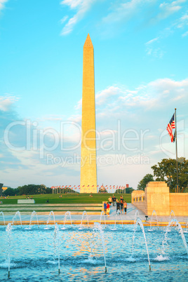 World War II and Washington Memorials in Washington, DC