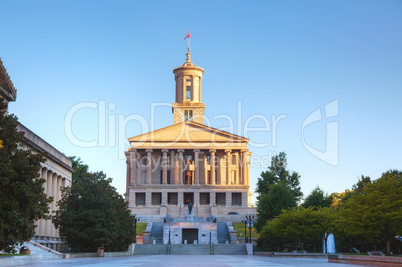 Tennessee State Capitol building in Nashville