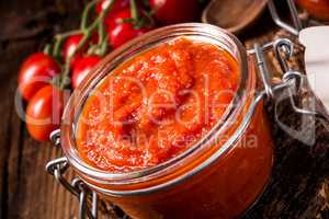 homemade Tomato paste