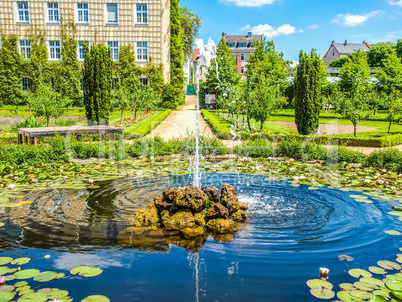 Prince Georg Garden in Darmstadt HDR