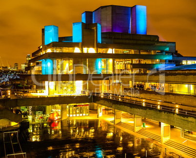 National Theatre London HDR