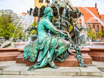 Neptunbrunnen HDR