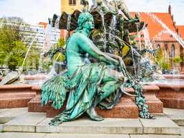 Neptunbrunnen HDR