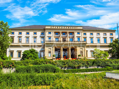 Stadtbuecherei (City library), Stuttgart HDR