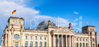 Reichstag in Berlin HDR