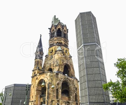 Bombed church, Berlin HDR