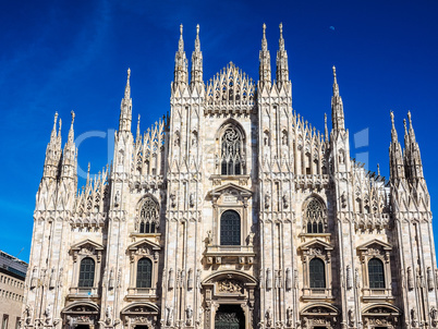 Duomo di Milano Cathedral in Milan HDR