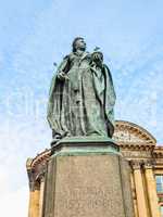 Queen Victoria statue HDR